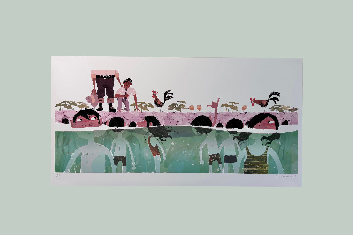 Chris Sasaki - Sakamoto 2 - Art Print - Chris Sasaki Exhibition