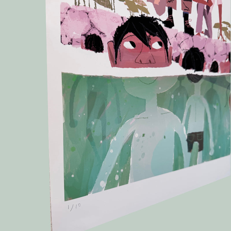 Chris Sasaki - Sakamoto 2 - Art Print - Chris Sasaki Exhibition