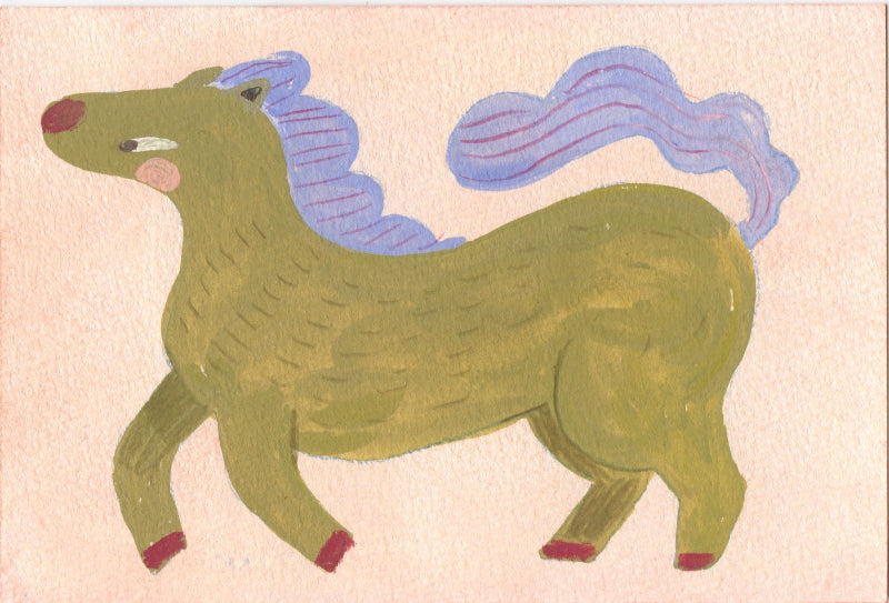 Katie Mai Traditional Art piece #90 -  The 4"x 6"- Chinese Zodiac Show