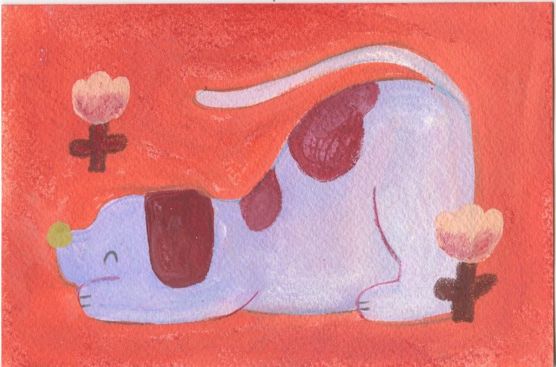 Katie Mai Traditional Art piece #94-  The 4"x 6"- Chinese Zodiac Show