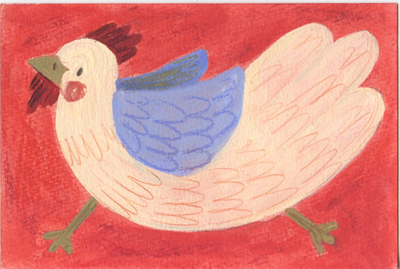 Katie Mai Traditional Art piece #93-  The 4"x 6"- Chinese Zodiac Show