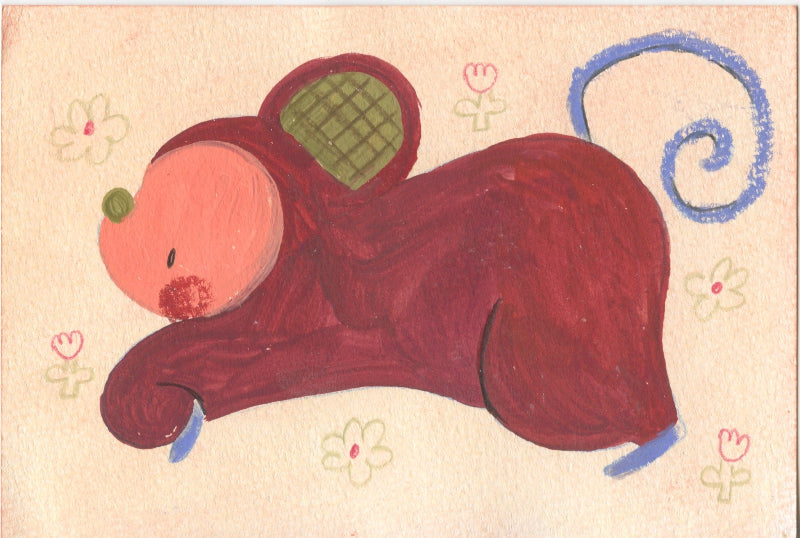 Katie Mai Traditional Art piece #92-  The 4"x 6"- Chinese Zodiac Show