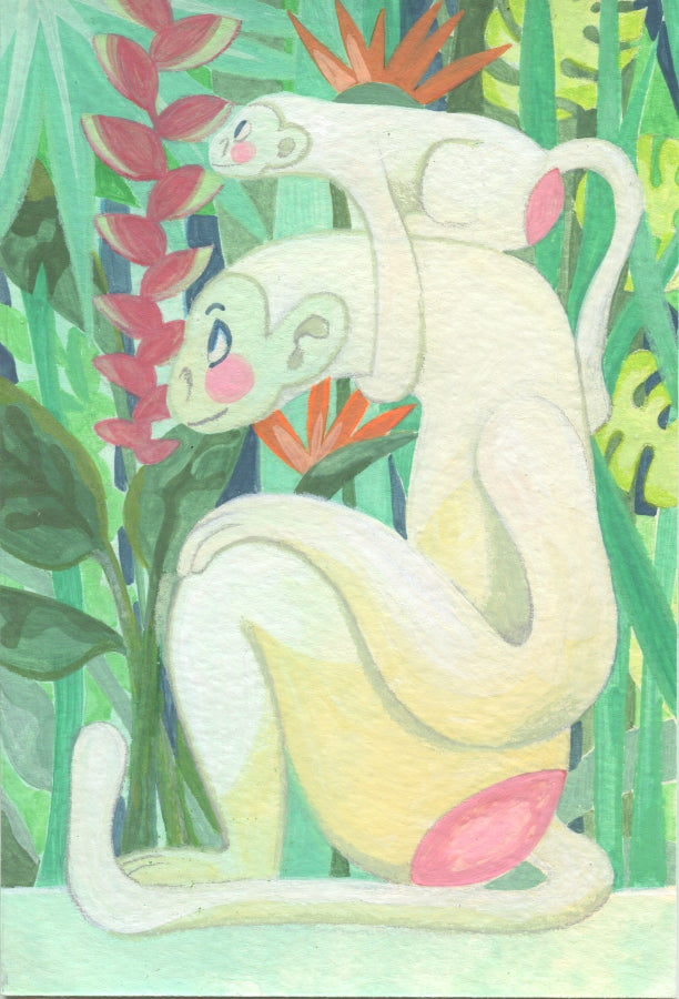Sumin Ha Traditional Art piece #68 -  The 4"x 6"- Chinese Zodiac Show