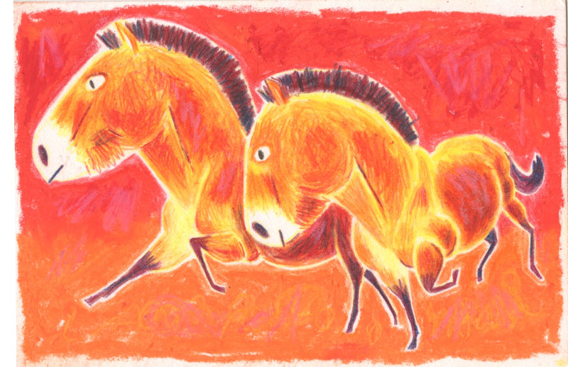 Tim Snyder Traditional Art piece #9 -  The 4"x 6"- Chinese Zodiac Show