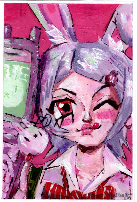 Asher Borison Traditional Art piece #15 -  The 4"x 6"- Chinese Zodiac Show