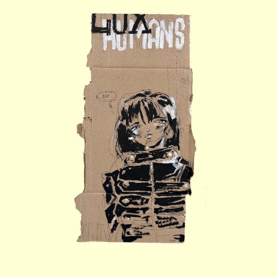 Asher Borison- Lux Human 1 - Original Art - Fundraiser