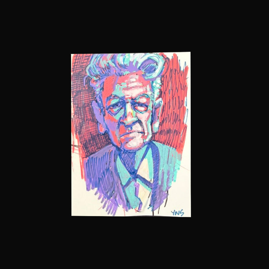 Yuki Shafer - David Lynch - Original Art- Fundraiser
