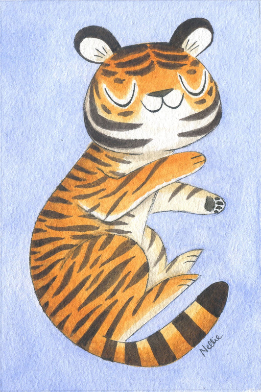 Nellie Le Traditional Art piece #145 -  The 4"x 6"- Chinese Zodiac Show