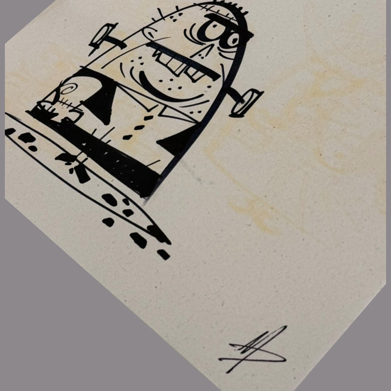 Marc Perry - Original Sketches #5 - Lux Humans Gallery Fundraiser