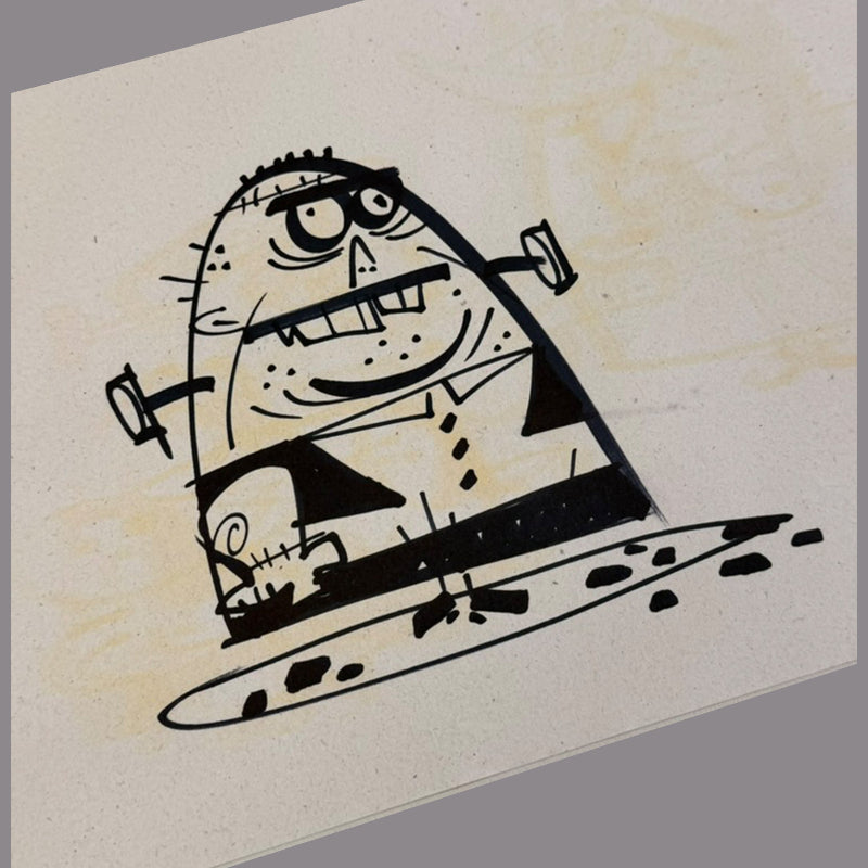 Marc Perry - Original Sketches #5 - Lux Humans Gallery Fundraiser
