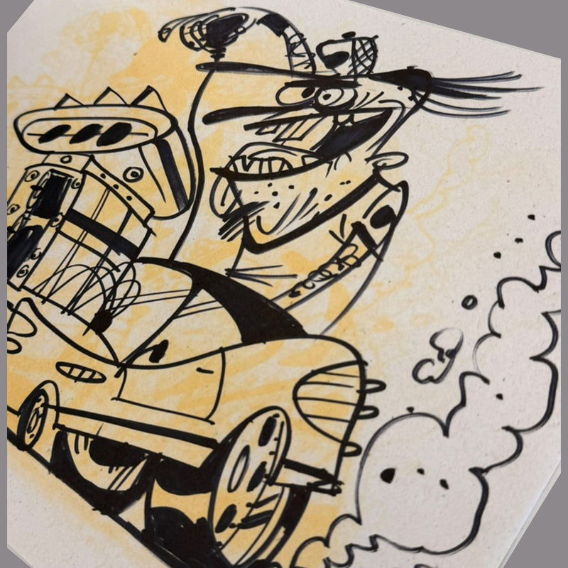 Marc Perry - Original Sketches #13 - Lux Humans Gallery Fundraiser
