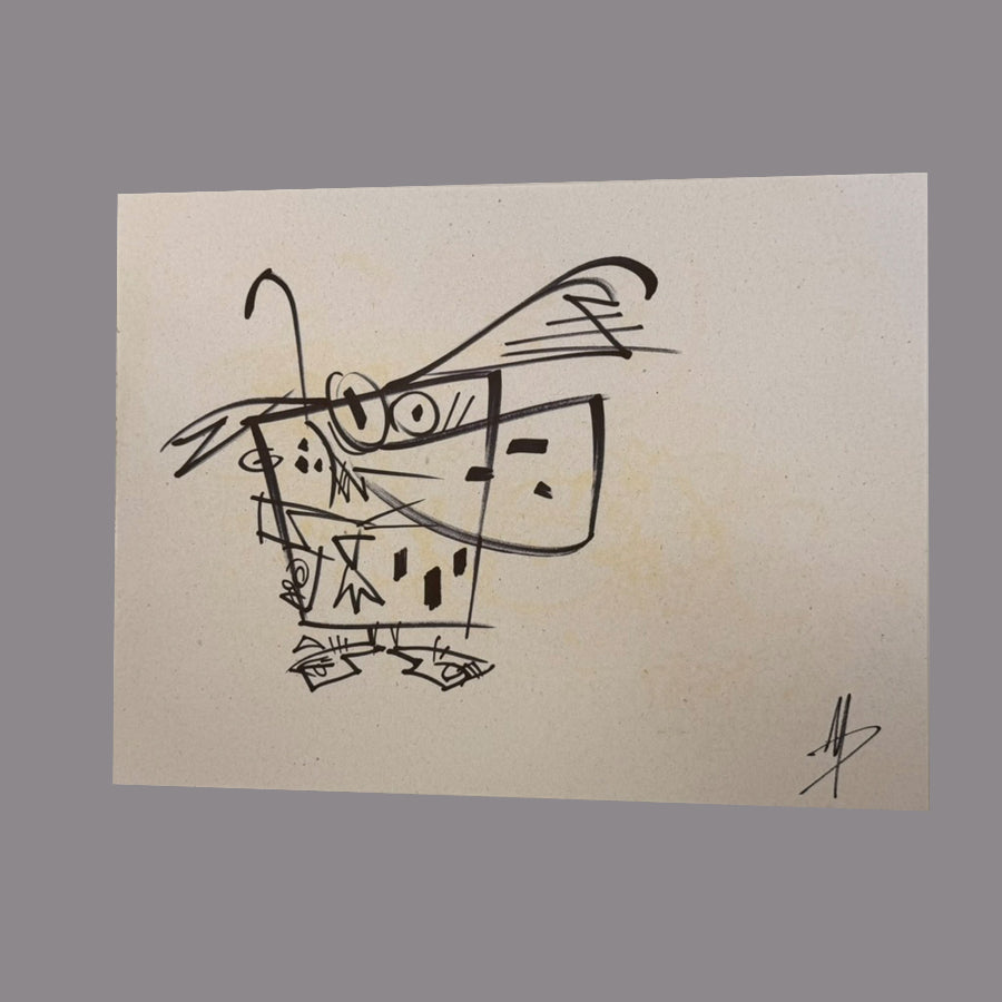 Marc Perry - Original Sketches #14 - Lux Humans Gallery Fundraiser