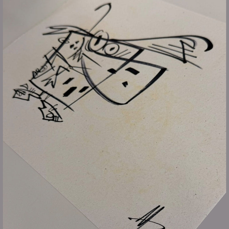 Marc Perry - Original Sketches #14 - Lux Humans Gallery Fundraiser