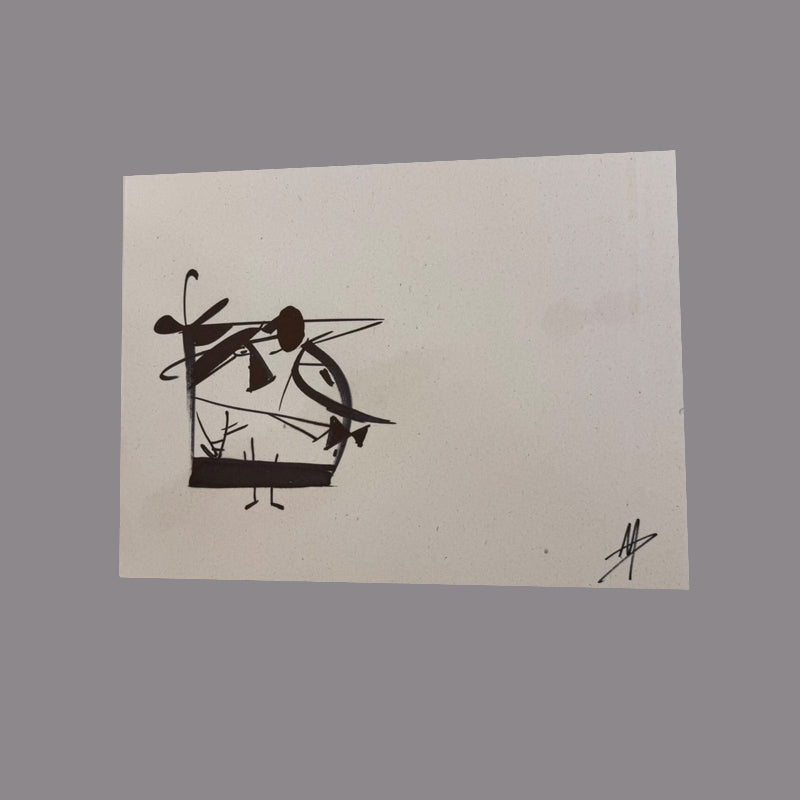 Marc Perry - Original Sketches #22 - Lux Humans Gallery Fundraiser