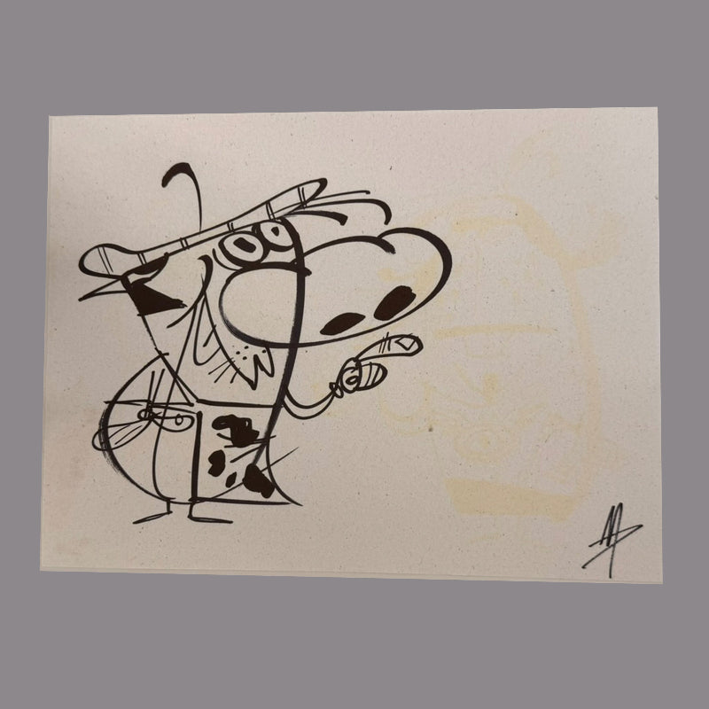 Marc Perry - Original Sketches #25 - Lux Humans Gallery Fundraiser