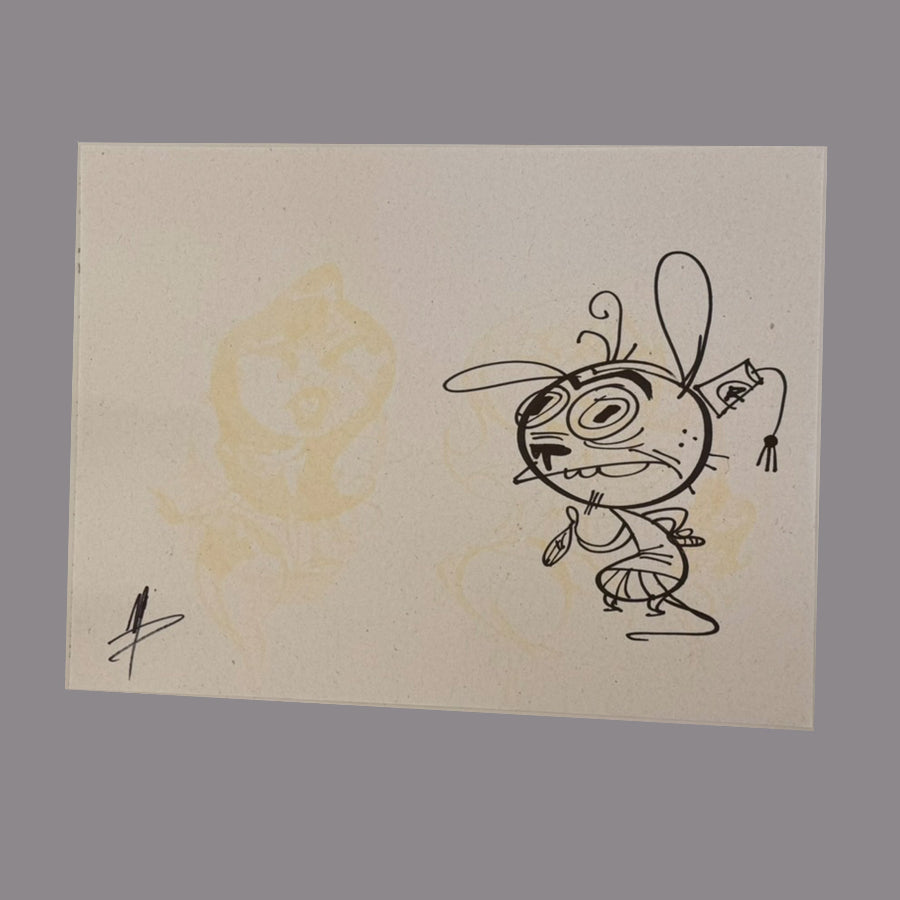 Marc Perry - Original Sketches #10 - Lux Humans Gallery Fundraiser