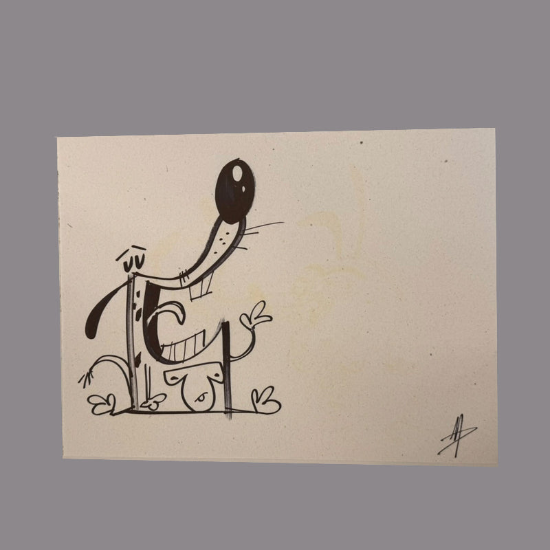 Marc Perry - Original Sketches #26 - Lux Humans Gallery Fundraiser