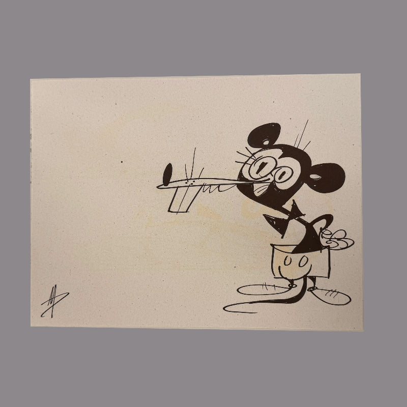 Marc Perry - Original Sketches #27 - Lux Humans Gallery Fundraiser