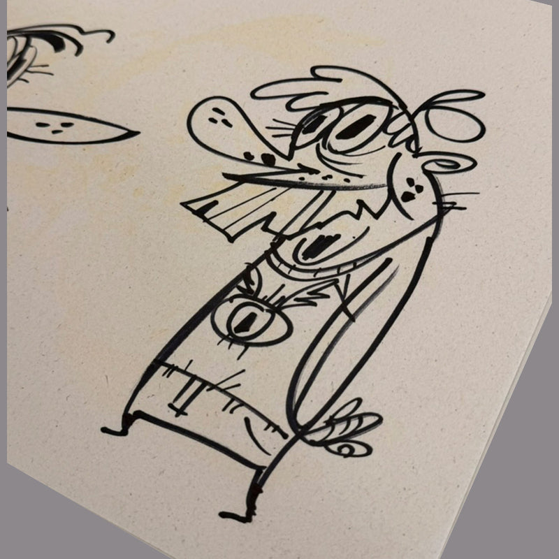 Marc Perry - Original Sketches #29 - Lux Humans Gallery Fundraiser