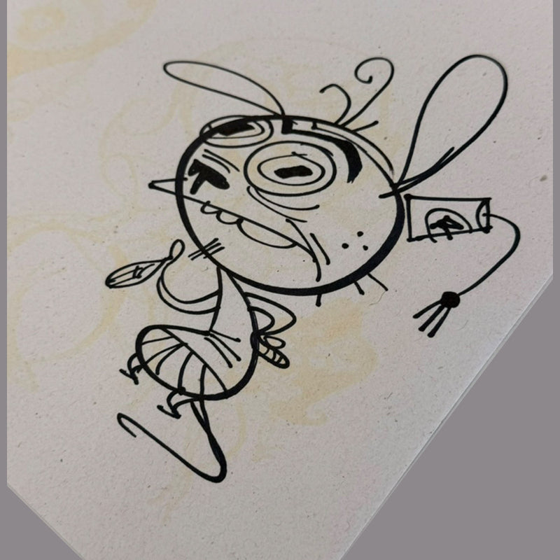 Marc Perry - Original Sketches #10 - Lux Humans Gallery Fundraiser