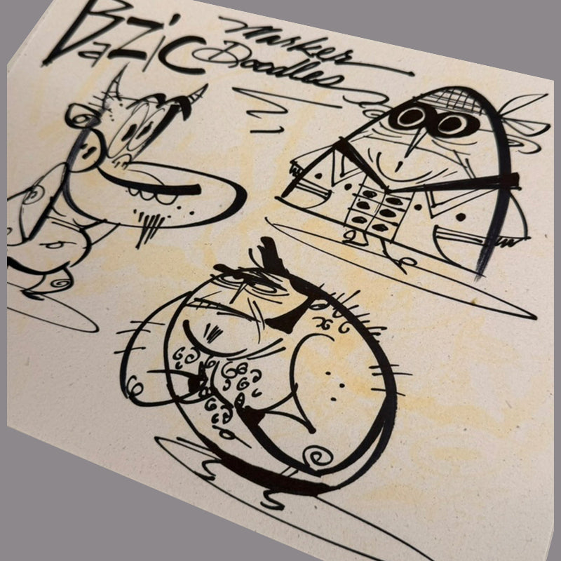 Marc Perry - Original Sketches #32 - Lux Humans Gallery Fundraiser