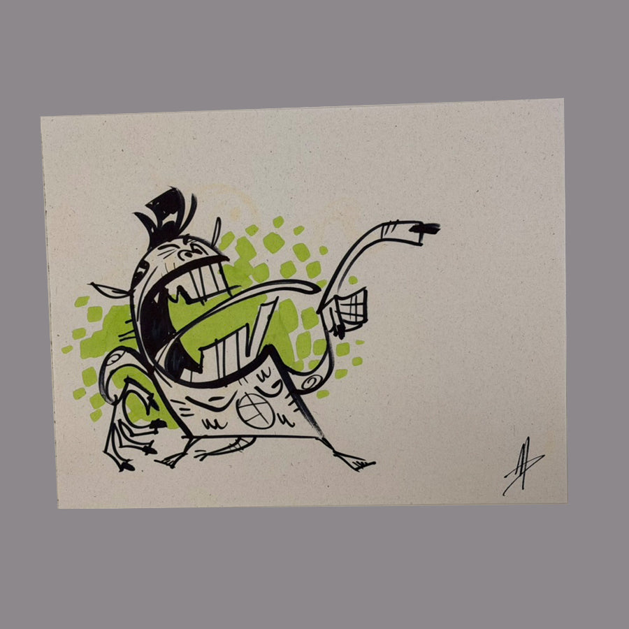 Marc Perry - Original Sketches #4 - Lux Humans Gallery Fundraiser