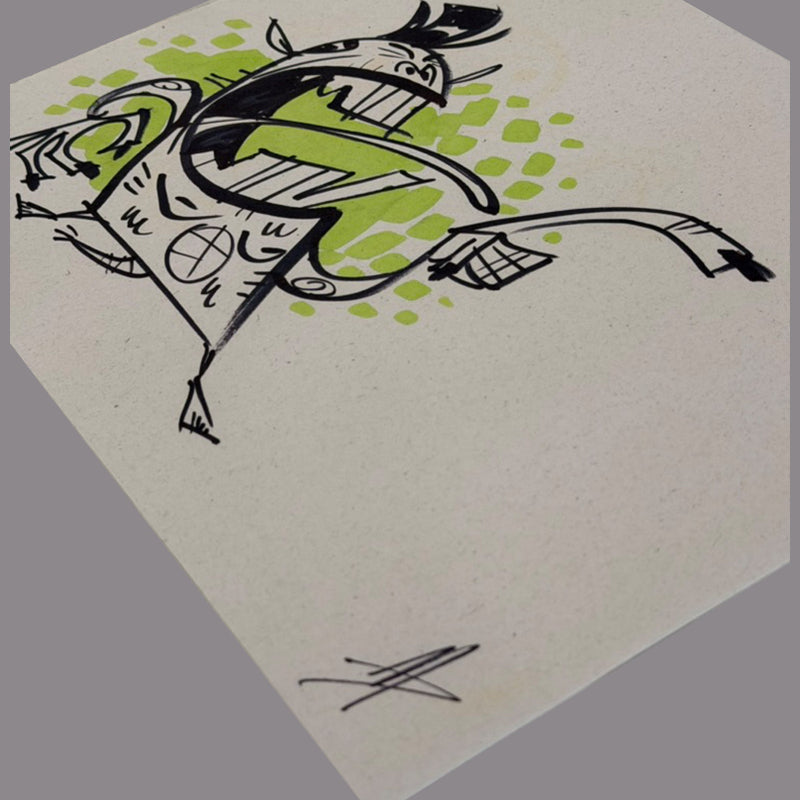 Marc Perry - Original Sketches #4 - Lux Humans Gallery Fundraiser