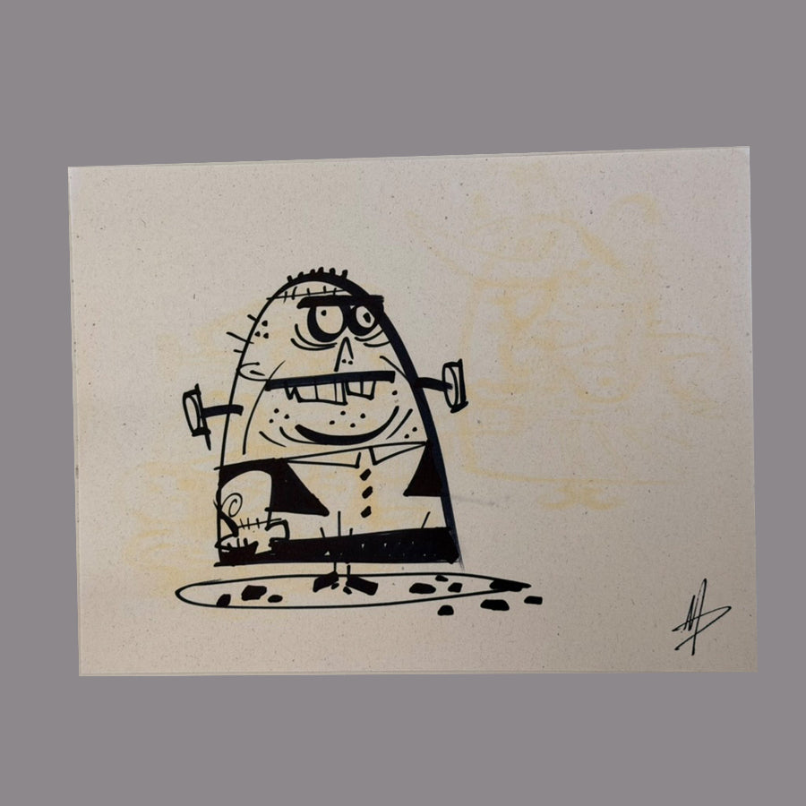Marc Perry - Original Sketches #5 - Lux Humans Gallery Fundraiser
